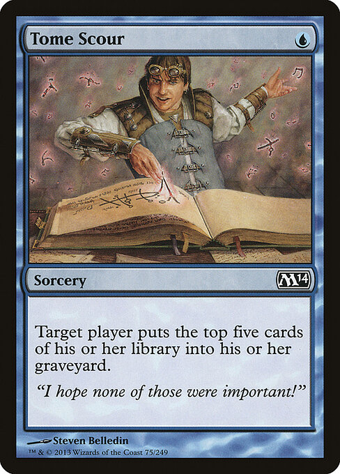 Magic 2014 - 75 - Tome Scour - Common
