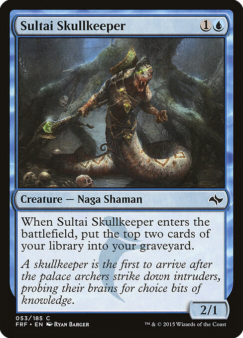 Fate Reforged - 53 - Sultai Skullkeeper - Common