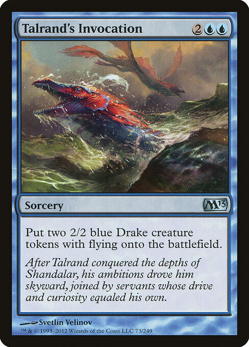 Magic 2013 - 73 - Talrand's Invocation - Uncommon