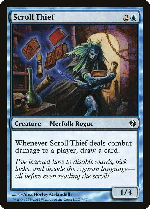 Duel Decks: Venser vs. Koth - 7 - Scroll Thief - Common