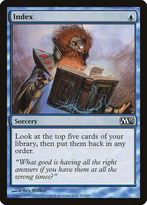 Magic 2013 - 55 - Index - Common