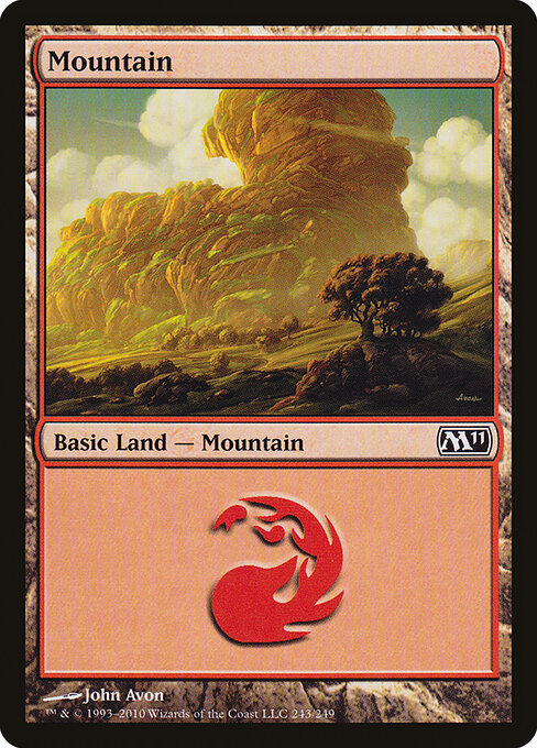 Magic 2011 - 243 - Mountain - Common