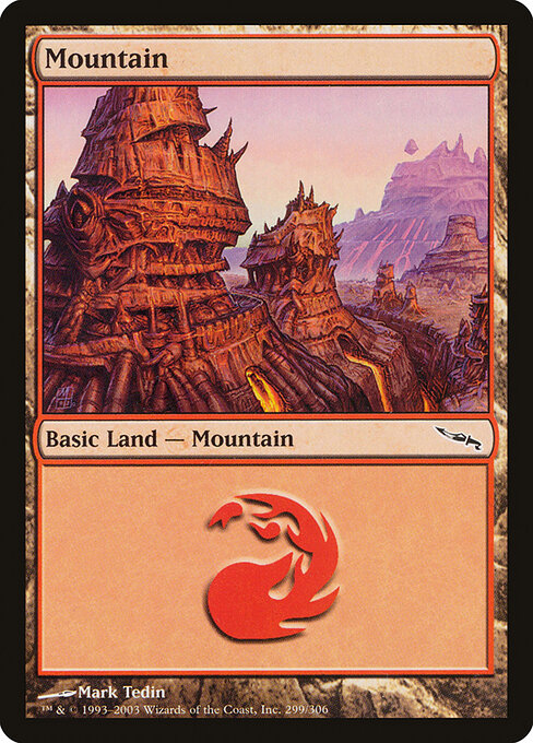Mirrodin - 299 - Mountain - Common