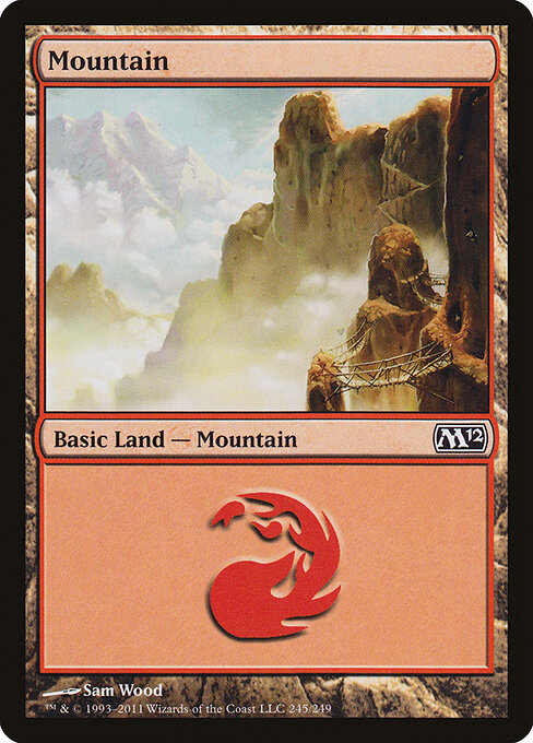 Magic 2012 - 245 - Mountain - Common