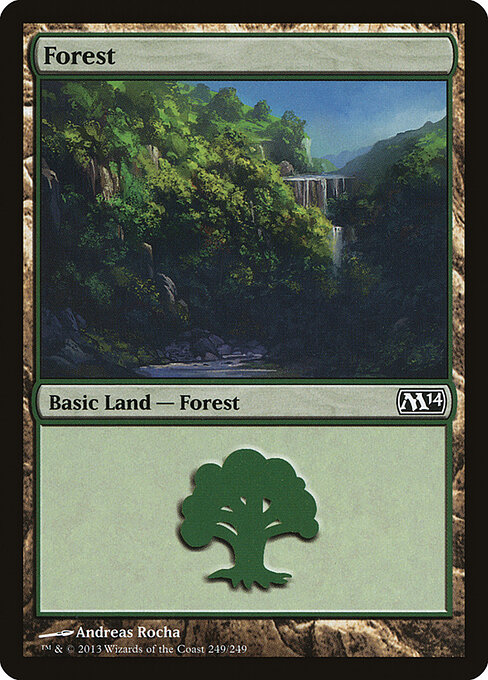 Magic 2014 - 249 - Forest - Common