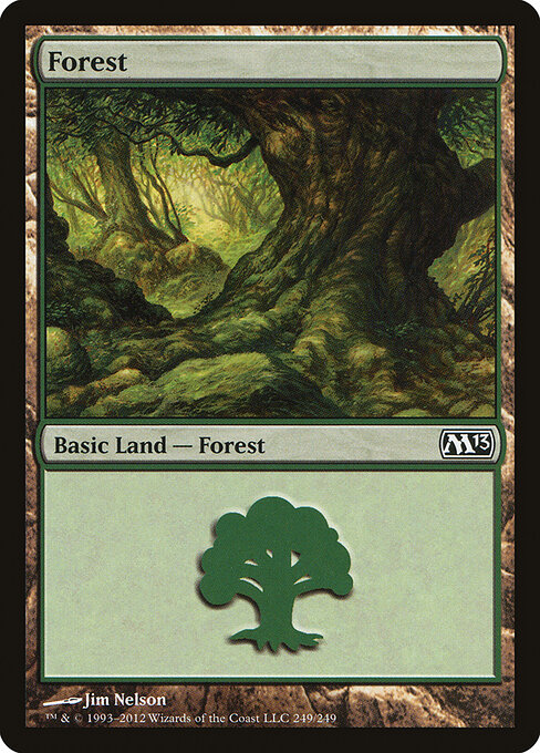 Magic 2013 - 249 - Forest - Common