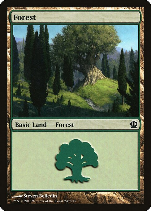 Theros - 247 - Forest - Common