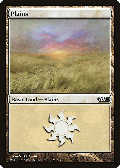 Magic 2014 - 232 - Plains - Common