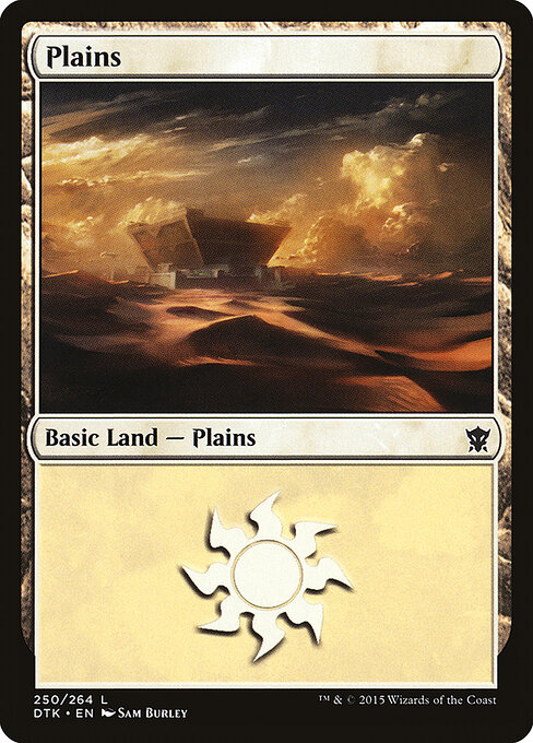 Dragons of Tarkir - 250 - Plains - Common