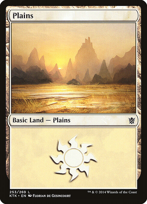 Khans of Tarkir - 253 - Plains - Common
