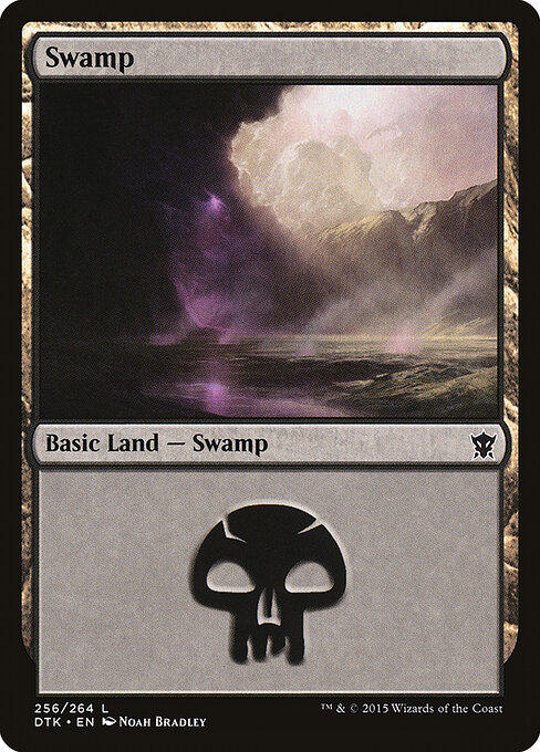 Dragons of Tarkir - 256 - Swamp - Common