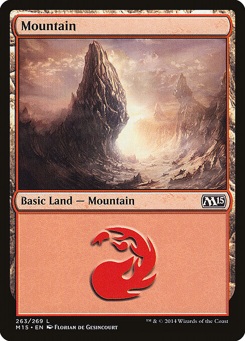 Magic 2015 - 263 - Mountain - Common