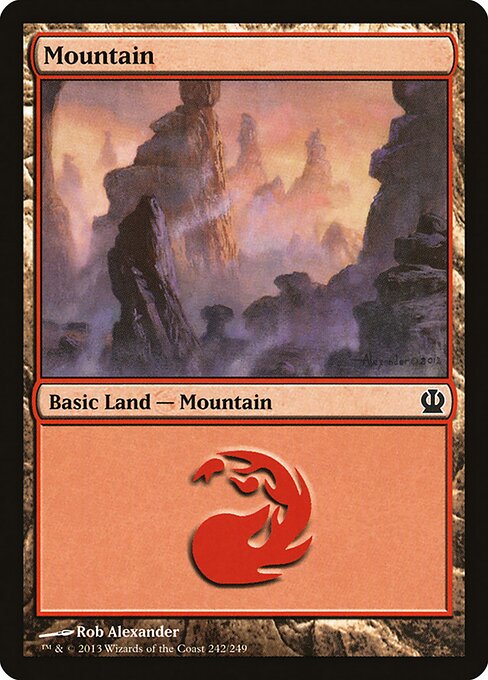 Theros - 242 - Mountain - Common