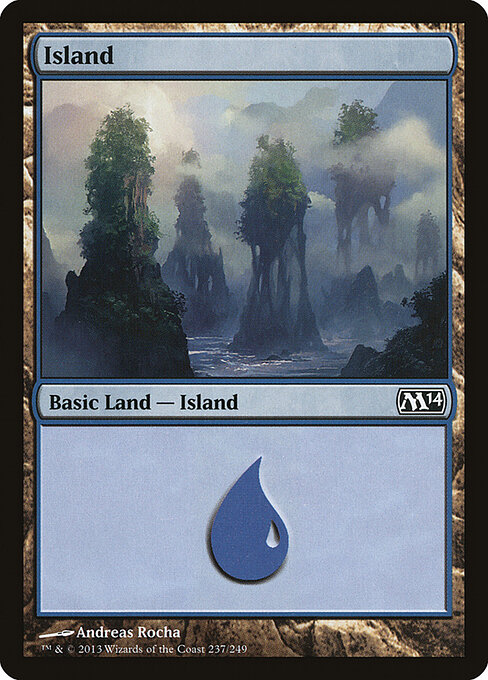 Magic 2014 - 237 - Island - Common