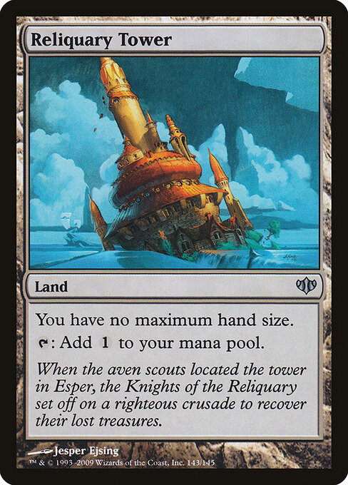 Conflux - 143 - Reliquary Tower - Uncommon