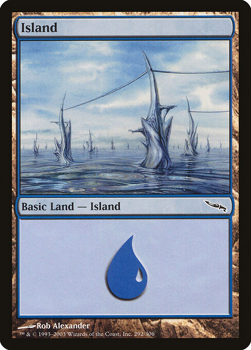 Mirrodin - 292 - Island - Common