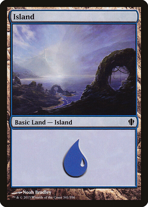 Commander 2013 - 341 - Island - Common