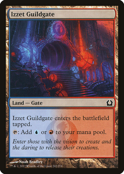 Return to Ravnica - 242 - Izzet Guildgate - Common