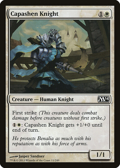 Magic 2014 - 11 - Capashen Knight - Common