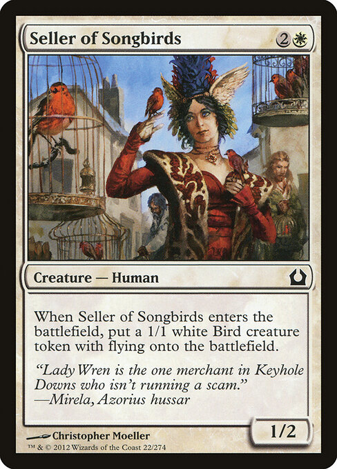 Return to Ravnica - 22 - Seller of Songbirds - Common
