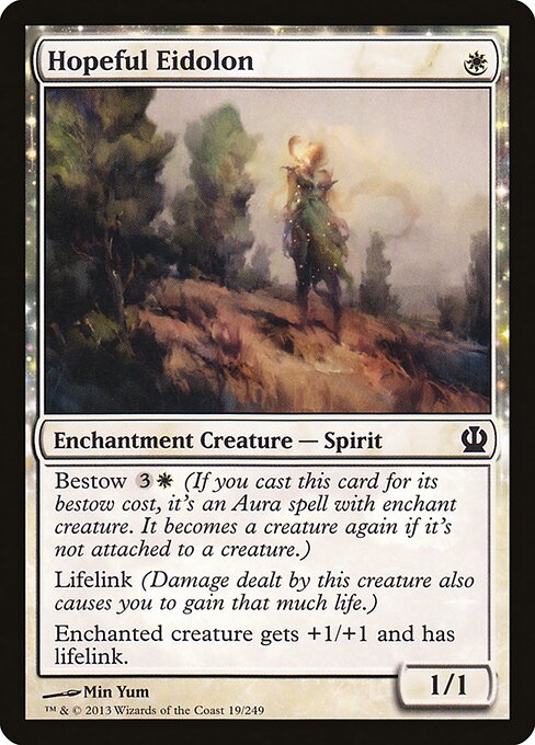 Theros - 19 - Hopeful Eidolon - Common