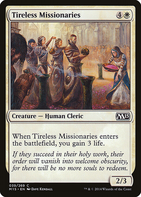 Magic 2015 - 39 - Tireless Missionaries - Common