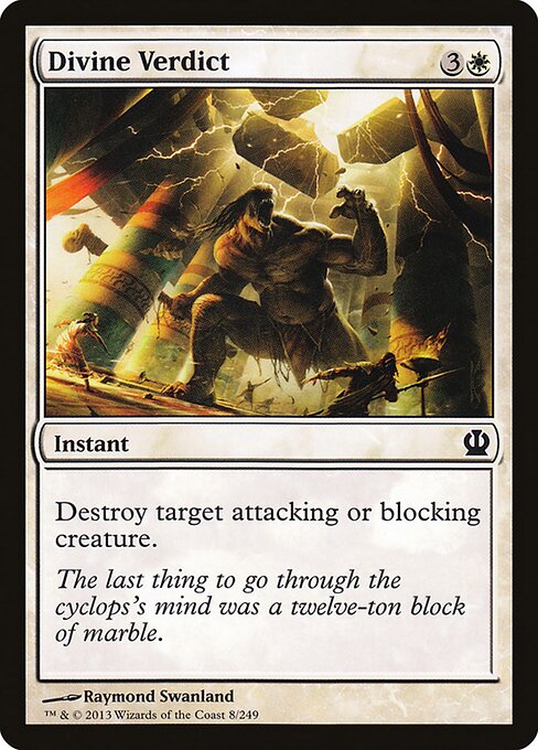 Theros - 8 - Divine Verdict - Common
