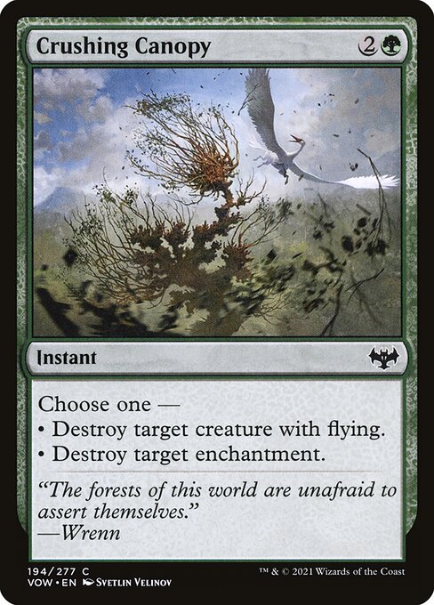 Innistrad: Crimson Vow - 194 - Crushing Canopy - Common
