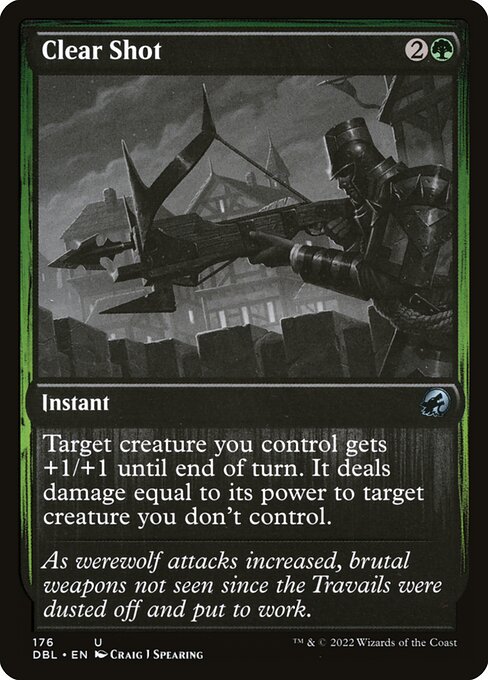 Innistrad: Double Feature - 176 - Clear Shot - Uncommon