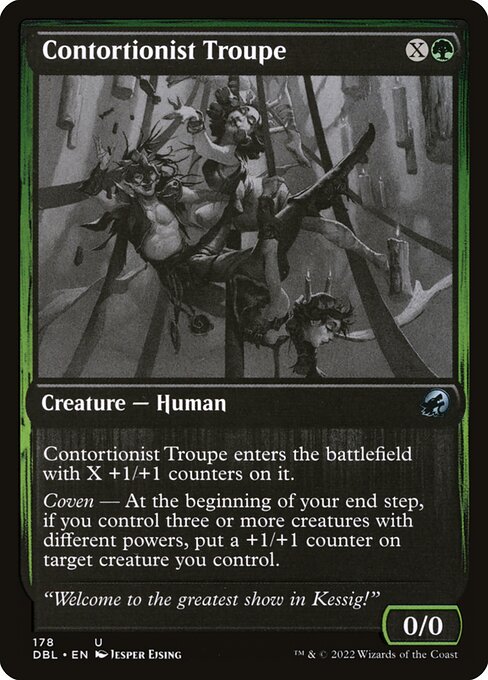 Innistrad: Double Feature - 178 - Contortionist Troupe - Uncommon