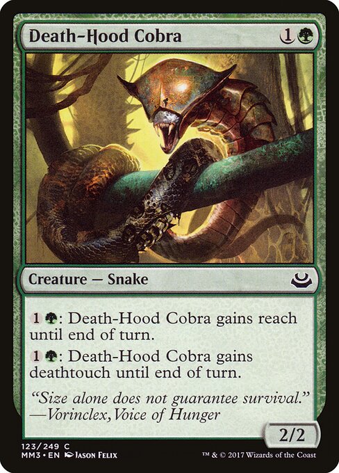 Modern Masters 2017 - 123 - Death-Hood Cobra - Common
