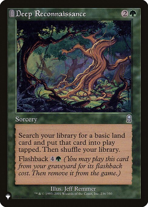 The List - ODY-236 - Deep Reconnaissance - Uncommon
