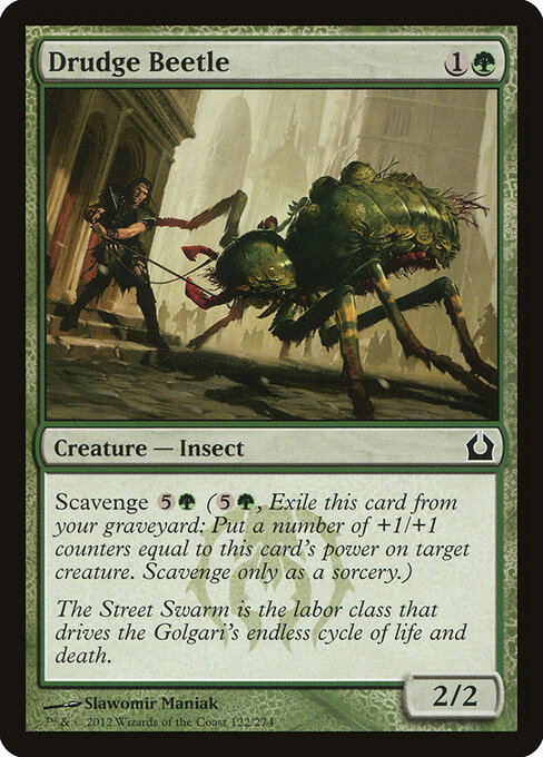 Return to Ravnica - 122 - Drudge Beetle - Common