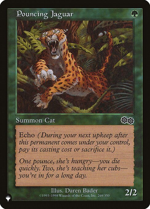 The List - USG-269 - Pouncing Jaguar - Common