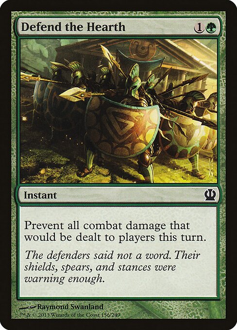 Theros - 156 - Defend the Hearth - Common