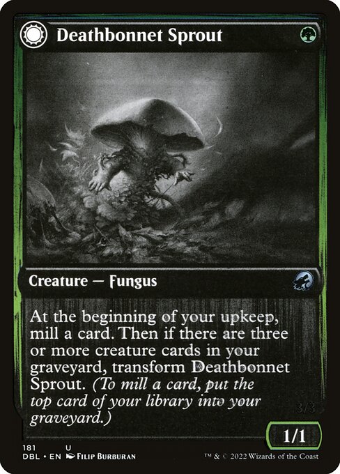 Innistrad: Double Feature - 181 - Deathbonnet Sprout // Deathbonnet Hulk - Uncommon