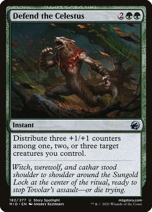 Innistrad: Midnight Hunt - 182 - Defend the Celestus - Uncommon