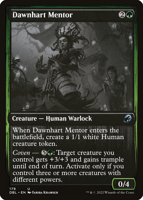 Innistrad: Double Feature - 179 - Dawnhart Mentor - Uncommon