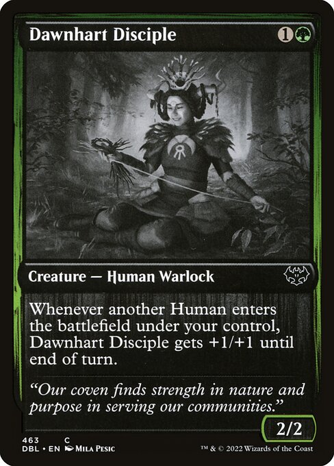 Innistrad: Double Feature - 463 - Dawnhart Disciple - Common