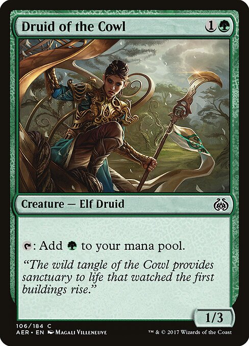 Aether Revolt - 106 - Druid of the Cowl - Common