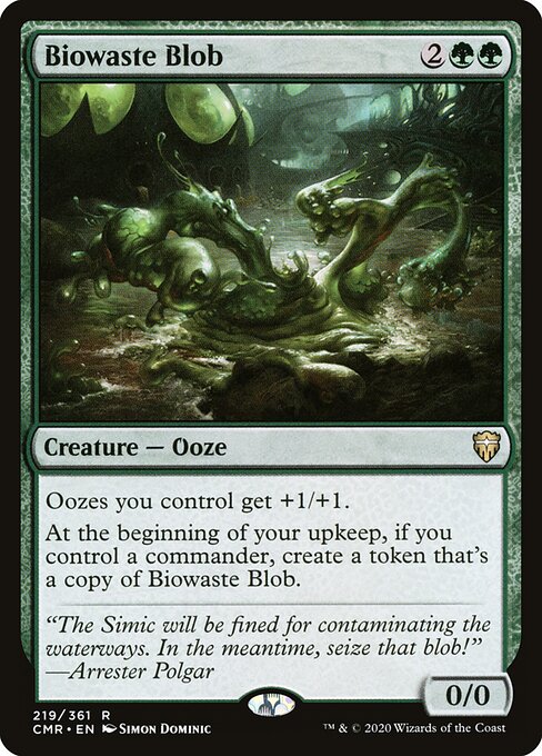Commander Legends - 219 - Biowaste Blob - Rare