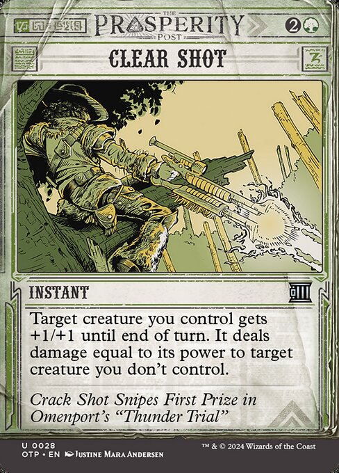 Breaking News - 28 - Clear Shot - Uncommon