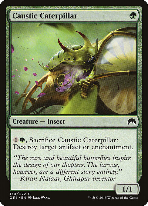 Magic Origins - 170 - Caustic Caterpillar - Common