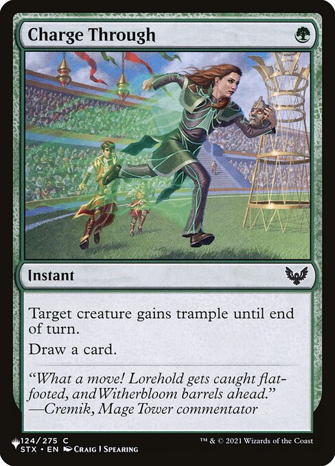 The List - STX-124 - Charge Through - Common