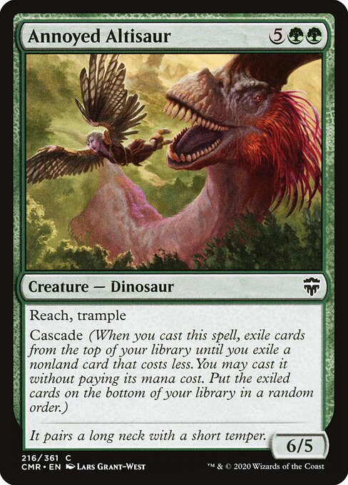 Commander Legends - 216 - Annoyed Altisaur - Common