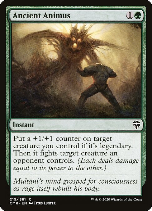Commander Legends - 215 - Ancient Animus - Common
