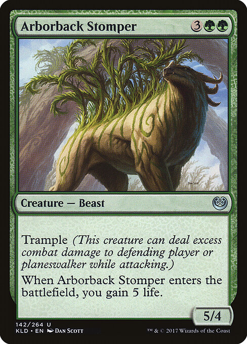Kaladesh - 142† - Arborback Stomper - Uncommon