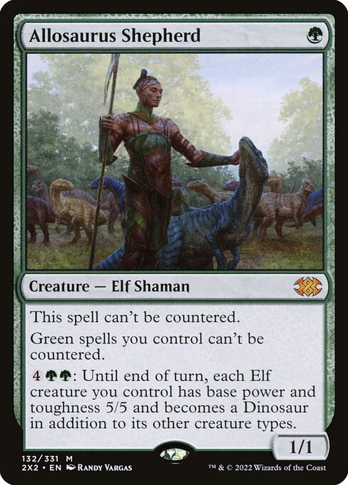 Double Masters 2022 - 132 - Allosaurus Shepherd - Mythic