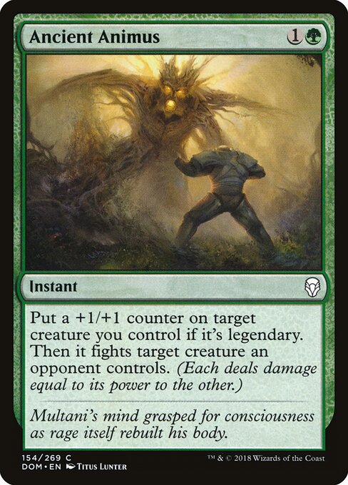 Dominaria - 154 - Ancient Animus - Common