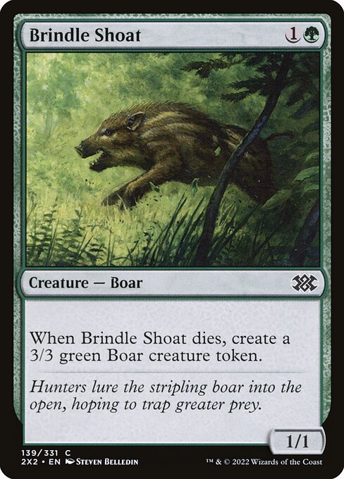 Double Masters 2022 - 139 - Brindle Shoat - Common